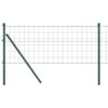 vidaXL Cl&ocirc;ture en fil soud&eacute; pour sol 25 x 0,4 m (L x H)