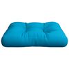 vidaXL Coussin de palette bleu clair 58x58x10 cm tissu