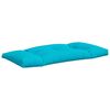 vidaXL Coussins de palette lot de 3 turquoise tissu Oxford