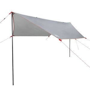 vidaXL Tente de voiture gris et orange imperm&eacute;able