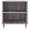 vidaXL Table basse sonoma gris 102x44,5x50 cm bois d'ing&eacute;nierie