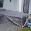 Madison Housse de meubles d'extérieur 320 x 255 x 70 cm Gauche Gris