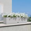 LECHUZA Jardini&egrave;re BALCONERA Cottage 80 ALL-IN-ONE Blanc