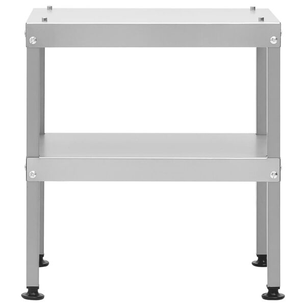 vidaXL Table pour fumoir à four 40x28x44,5 cm acier galvanisé
