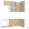 vidaXL Unit&eacute; de cuisine LYON 8 pc Ch&ecirc;ne Sonoma Bois d'ing&eacute;nierie