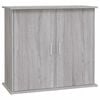 vidaXL Support pour aquarium sonoma gris 81x36x73 cm bois d'ing&eacute;nierie