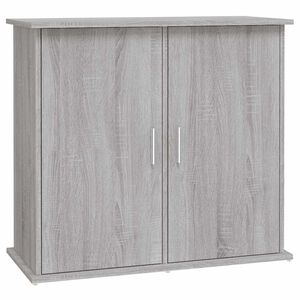 vidaXL Support pour aquarium sonoma gris 81x36x73 cm bois d'ing&eacute;nierie