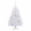 vidaXL Sapin de No&euml;l Artificiel &agrave; Branches Articul&eacute;es Blanc 120 cm