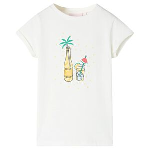 T-shirt pour enfants &eacute;cru 104