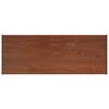 vidaXL Appui de fen&ecirc;tre Bois marron 100 x 35 x 4,5 cm PVC
