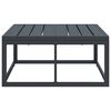 vidaXL Mobilier de jardin Anthracite Acier