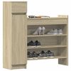 vidaXL Armoire à chaussures chêne sonoma bois d'ingénierie