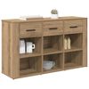 vidaXL Buffet Ch&ecirc;ne artisanal 100 x 30 x 59,5 cm Bois d'ing&eacute;nierie