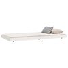 vidaXL Cadre de lit sans matelas blanc 80x200 cm bois massif de pin