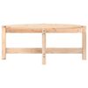 vidaXL Table basse 87x48x35 cm Bois massif de pin