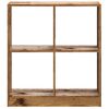 vidaXL Bibliothèque vieux bois 68,5x32x75 cm bois d'ingénierie