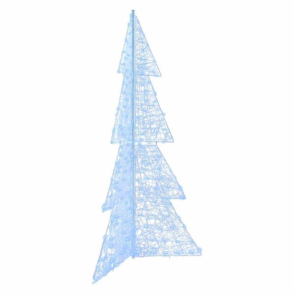 vidaXL Sapin de No&euml;l avec 240 LED Blanc Froid 180 cm Acrylique