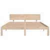 vidaXL Cadre de lit sans matelas bois massif de pin 160x200 cm