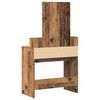 vidaXL Coiffeuse Bois Ancien 80 x 41 x 144,5 cm Bois d'ing&eacute;nierie