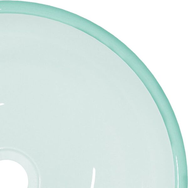 vidaXL Lavabo Verre trempé 30x12 cm Dépoli