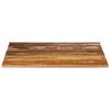 vidaXL Dessus de table carr&eacute; 70x70 cm 15-16 mm Bois de r&eacute;cup&eacute;ration