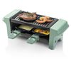 Bestron Gril &agrave; raclette AGR102G 350 W Noir et vert