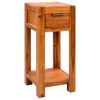 vidaXL Table d'appoint Bois d'acacia massif 30 x 30 x 70 cm