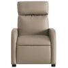 vidaXL Fauteuil de massage inclinable Cappuccino Similicuir