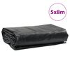 vidaXL Bâche anthracite 5x8 m 650 g/m²