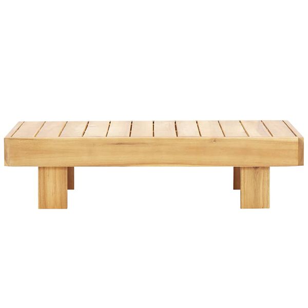 vidaXL Table basse 100x60x25 cm Bois d'acacia solide