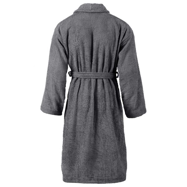 vidaXL Peignoir unisexe Terry 100 % Coton Anthracite XL