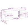 vidaXL Meuble TV Bois Ancien 102 x 35 x 36,5 cm Bois d'ing&eacute;nierie