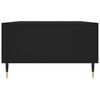 vidaXL Table basse noir 104x60x35 cm bois d'ingénierie