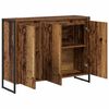 vidaXL Meuble d'appoint Bois Ancien 96,5 x 30 x 75 cm