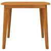 vidaXL Table de jardin 85x85x75 cm Bois d'acacia solide