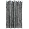 vidaXL Rideaux en velours 2 pcs Gris 175 x 140 cm Velours