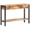 vidaXL Buffet 110x35x75 cm Bois solide