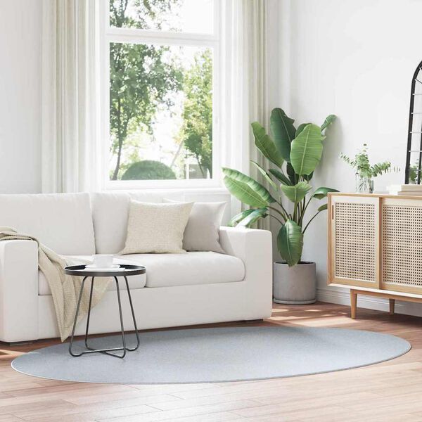 vidaXL Tapis HUARTE Gris 230 x 160 cm 100% Polyester