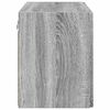 vidaXL Meuble TV mural Gris Sonoma 59,5 x 31 x 40 cm Bois d'ing&eacute;nierie