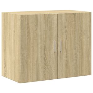 vidaXL Armoire murale ch&ecirc;ne sonoma 80x42,5x64 cm bois d'ing&eacute;nierie