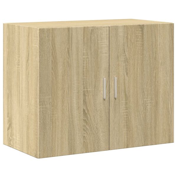 vidaXL Armoire murale ch&ecirc;ne sonoma 80x42,5x64 cm bois d'ing&eacute;nierie