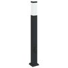 vidaXL Borne lumineuse avec sortie 80 cm Noir IP44