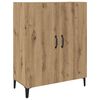 vidaXL Haut Armoire 2 pcs Ch&ecirc;ne artisanal Bois d'ing&eacute;nierie