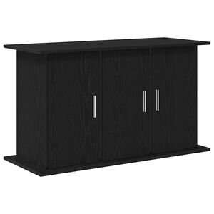 vidaXL Support d'aquarium Ch&ecirc;ne noir 101 x 41 x 58 cm Bois d'ing&eacute;nierie