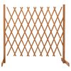 vidaXL Cl&ocirc;ture en treillis de jardin Orange 180x100 cm Bois de sapin