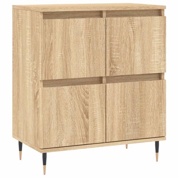 vidaXL Buffet Ch&ecirc;ne sonoma 60x35x70 cm Bois d'ing&eacute;nierie