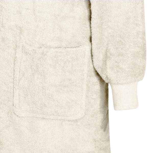 vidaXL Sweat &agrave; capuche couverture KINN Cr&egrave;me L Coton