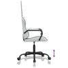 vidaXL Chaise de jeu de massage Noir et blanc Similicuir