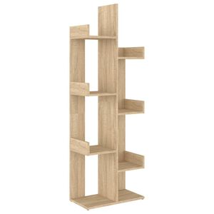 vidaXL Biblioth&egrave;que Ch&ecirc;ne sonoma 48x25,5x140 cm Bois d&rsquo;ing&eacute;nierie