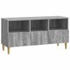 vidaXL Meuble TV 102 x 34,5 x 50 cm Sonoma gris Bois d'ing&eacute;nierie